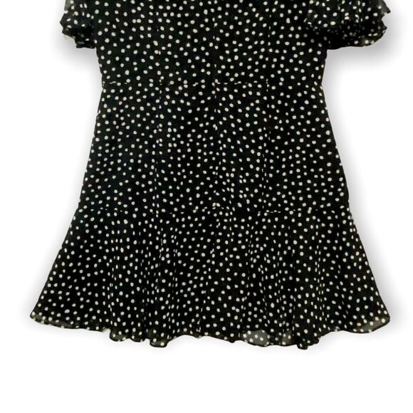 NWT KEEPSAKE THE LABEL Moonshine Dress In Black with Ivory Spots, Size XL‎ - Picture 10 of 13